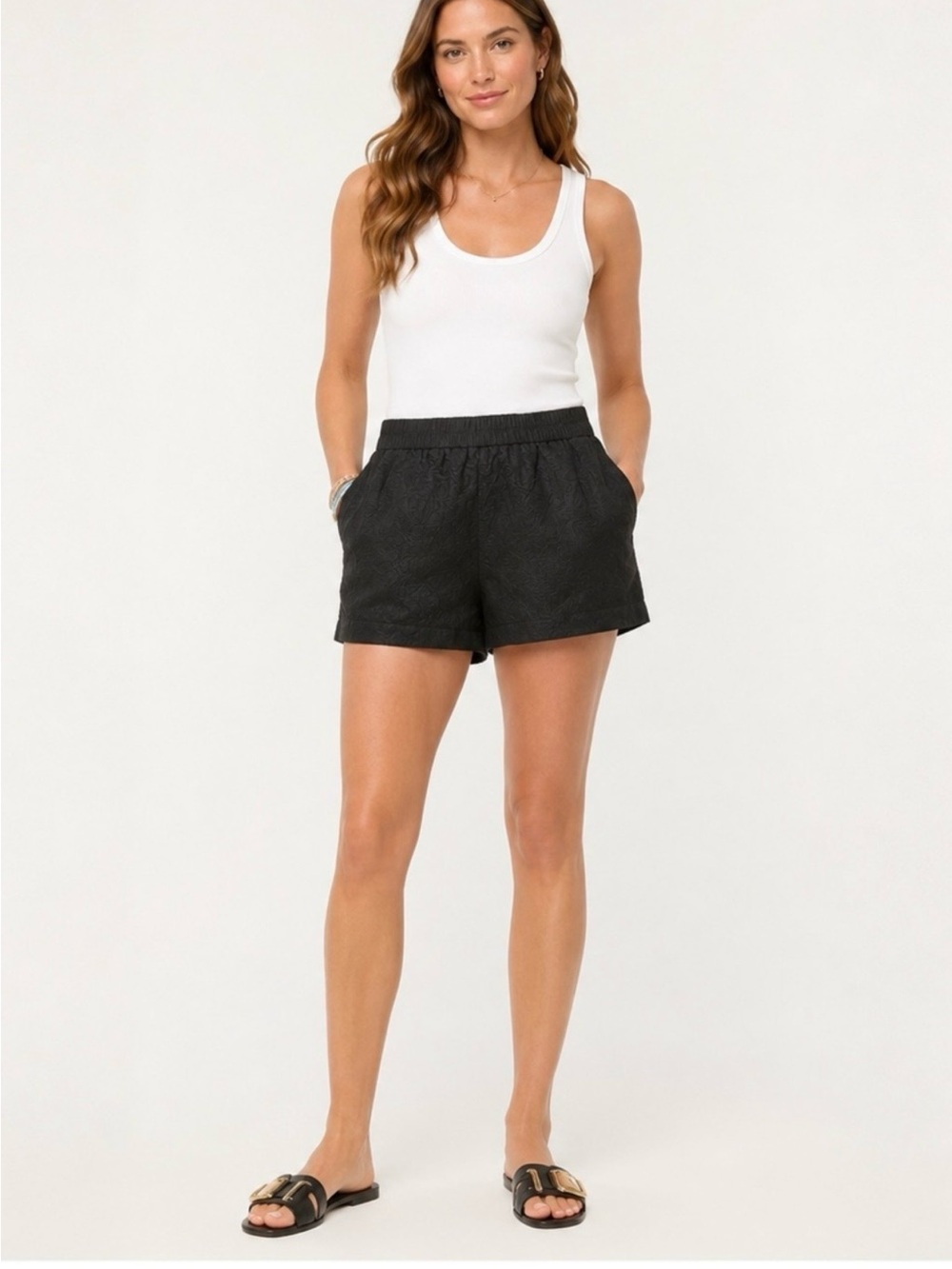 J Crew Black Floral shorts Brand new with tags